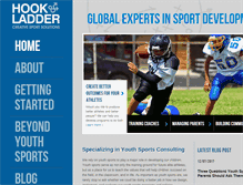 Tablet Screenshot of hooknladder.com